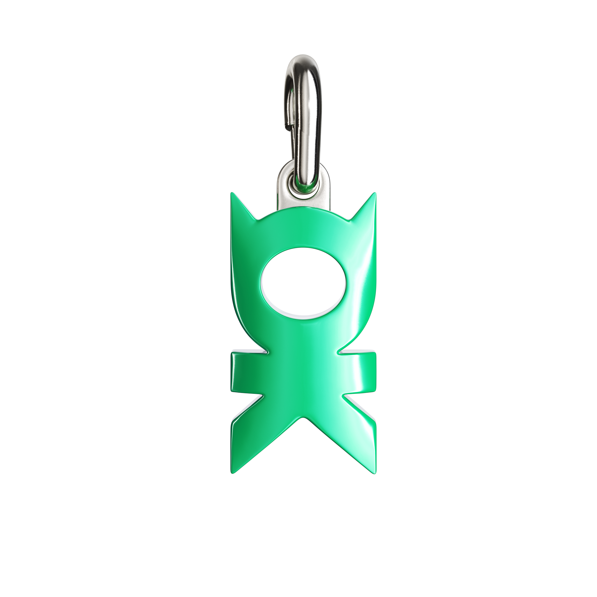 A detail of A-OK Pendant Mini in Clover